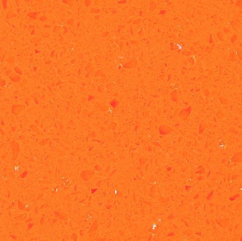 Technistone Quartz - Fresh Orange available from DG Granite Factory